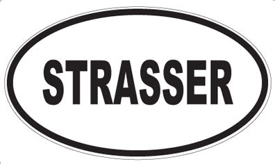 STRASSER - Oval Magnet