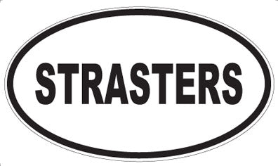 STRASTERS - Oval Magnet