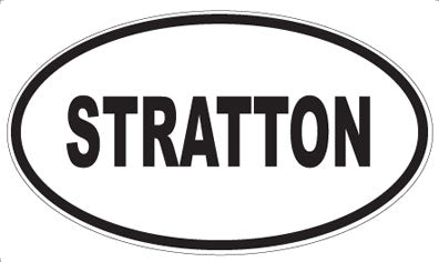 STRATTON - Oval Magnet