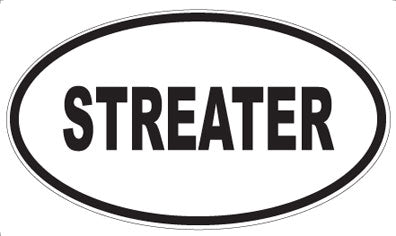 STREATER - Oval Magnet