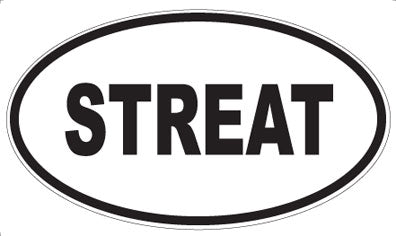 STREAT - Oval Magnet