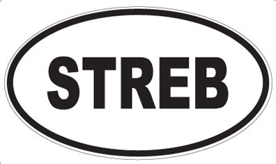 STREB - Oval Sticker