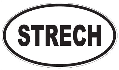 STRECH - Oval Magnet
