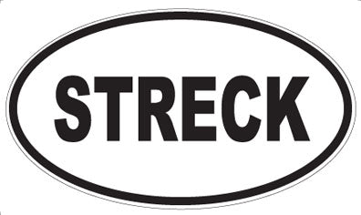 STRECK - Oval Magnet