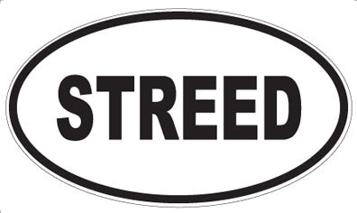 STREED - Oval Magnet