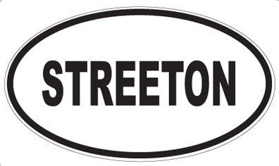 STREETON - Oval Magnet