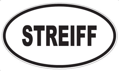 STREIFF - Oval Magnet