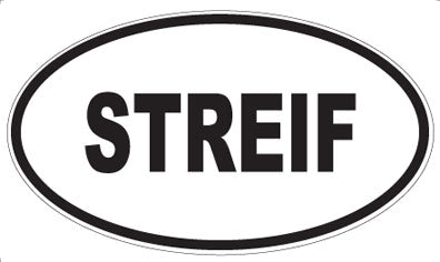STREIF - Oval Magnet
