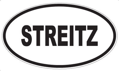 STREITZ - Oval Magnet