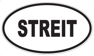 STREIT - Oval Magnet