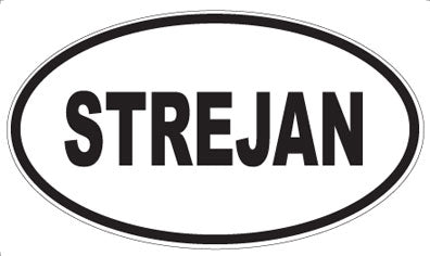 STREJAN - Oval Magnet