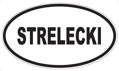 STRELECKI - Oval Magnet