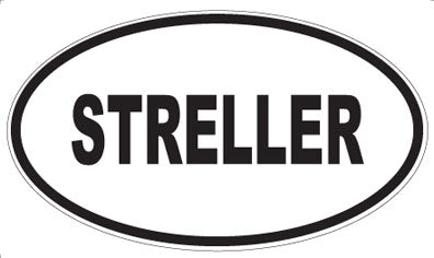 STRELLER - Oval Sticker