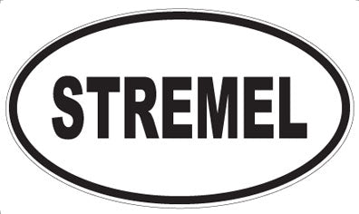 STREMEL - Oval Sticker