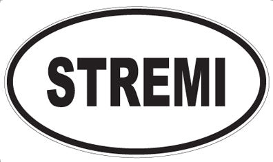 STREMI - Oval Magnet