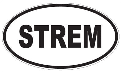 STREM - Oval Magnet