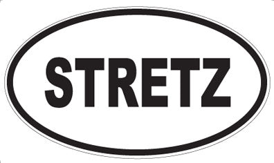 STRETZ - Oval Magnet