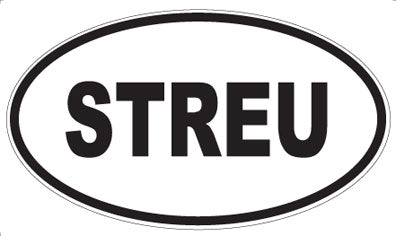 STREU - Oval Magnet