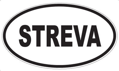 STREVA - Oval Sticker