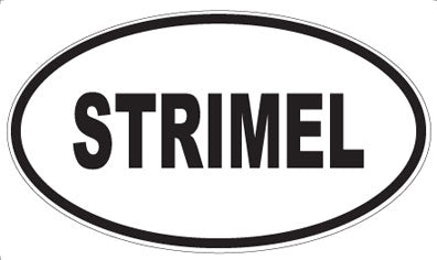 STRIMEL - Oval Sticker
