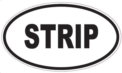 STRIP - Oval Magnet