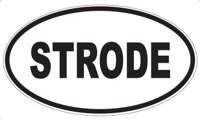 STRODE - Oval Magnet