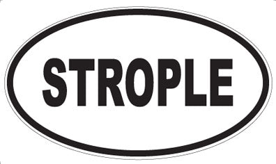 STROPLE - Oval Sticker