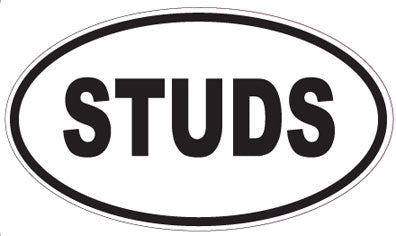 STUDS - Oval Magnet
