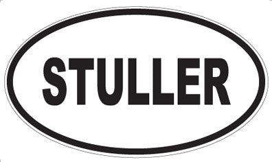 STULLER - Oval Sticker
