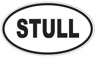 STULL - Oval Magnet