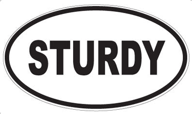 STURDY - Oval Magnet
