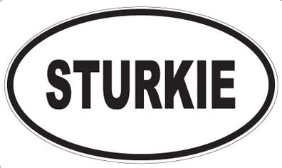 STURKIE - Oval Sticker