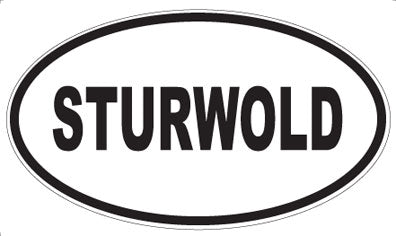 STURWOLD - Oval Sticker