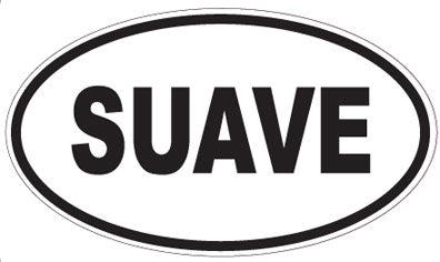 SUAVE - Oval Magnet
