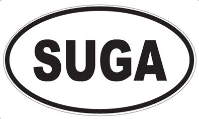 SUGA - Oval Sticker