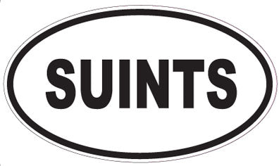 SUINTS - Oval Sticker