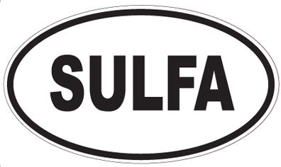 SULFA - Oval Magnet