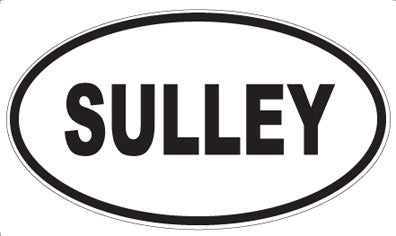 SULLEY - Oval Sticker