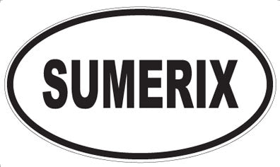 SUMERIX - Oval Sticker