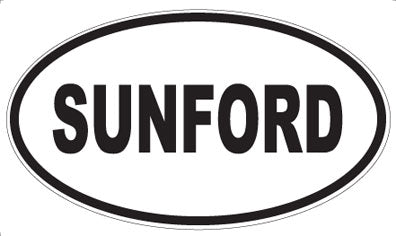 SUNFORD - Oval Sticker