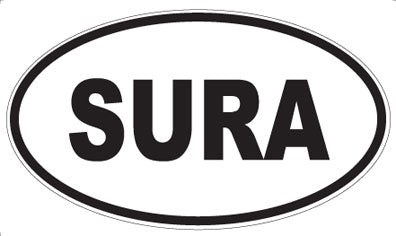 SURA - Oval Sticker
