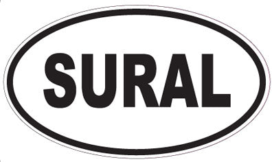 SURAL - Oval Magnet