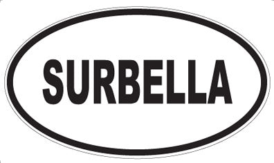 SURBELLA - Oval Sticker
