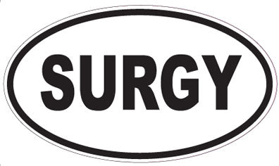 SURGY - Oval Magnet