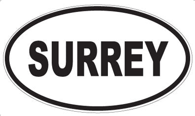 SURREY - Oval Magnet