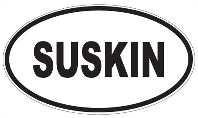 SUSKIN - Oval Sticker