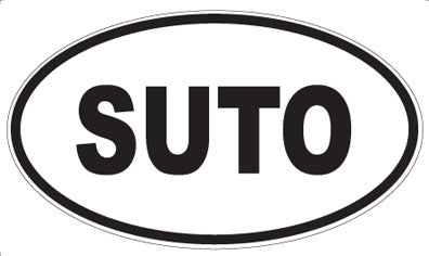 SUTO - Oval Sticker