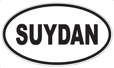 SUYDAN - Oval Sticker