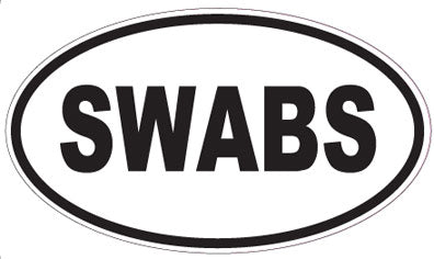 SWABS - Oval Magnet