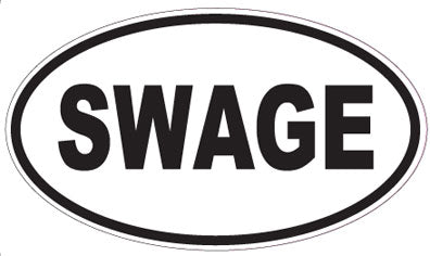SWAGE - Oval Magnet